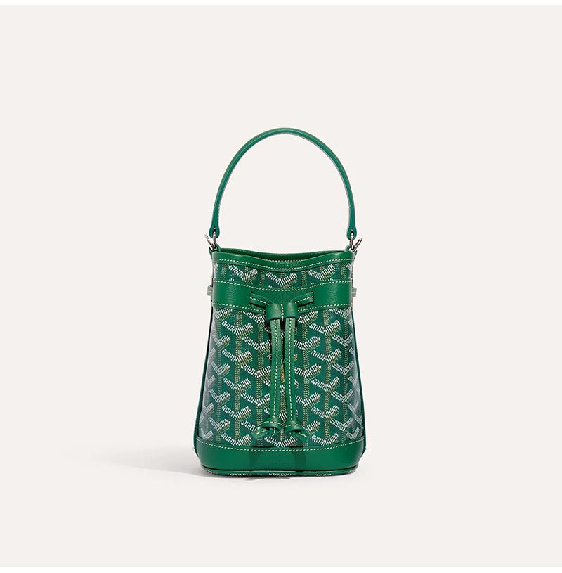 [스페셜오더]GOYARD-01CL01P 고야드 PETIT FLOT 쁘띠 플롯 버킷백 그린 미니