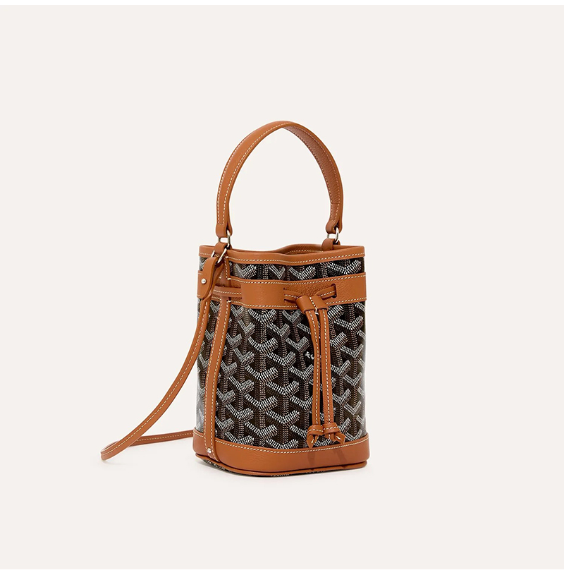 [스페셜오더]GOYARD-01CL01P 고야드 PETIT FLOT 쁘띠 플롯 버킷백 블랙 탄 미니