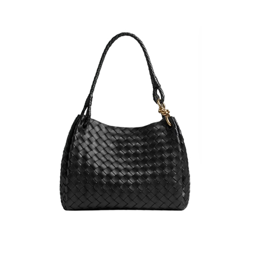 [스페셜오더]BOTTEGA VENETA-796571 보테가 베네타 블랙 라지 파라슈트 라지