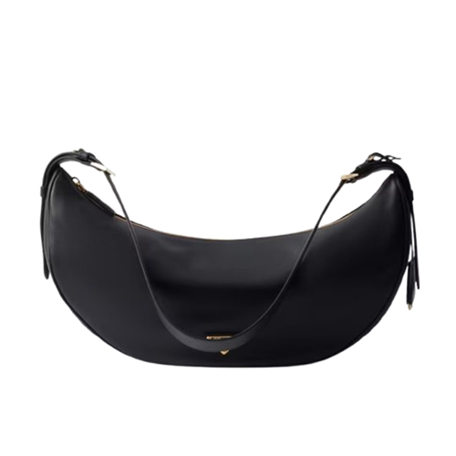 [스페셜오더]PRADA-1BC255 프라다 블랙 드뮈룬 라지 가죽 숄더백