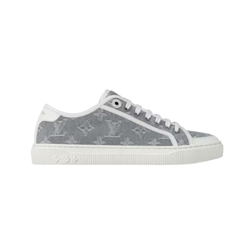 LOUIS VUITTON-1AGYGK 루이비통 그레이 모노그램 데님 LV 라군 스니커즈 여성용