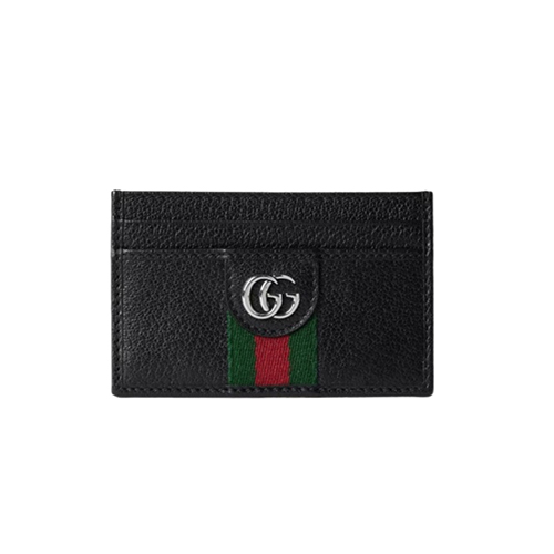 [스페셜오더]GUCCI-834795 1042 구찌 오피디아 블랙 가죽 카드 케이스