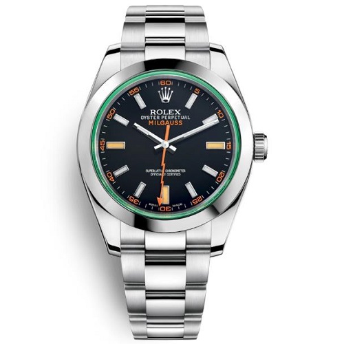 ★[AR팩토리][스페셜오더]ROLEX-롤렉스 밀가우스 스틸 블랙다이얼 이미테이션시계40mm