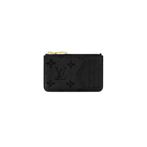 [스페셜오더]LOUIS VUITTON-M81883 루이비통 블랙 모노그램 앙프렝뜨 로미 카드 홀더