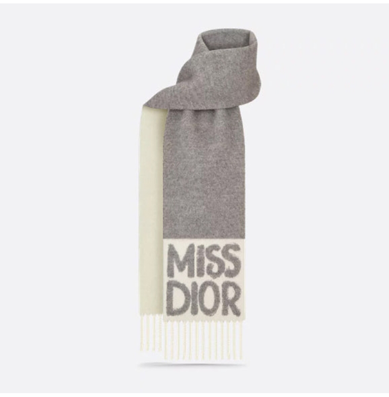 DIOR-213FMO 디올 MISS DIOR  캐시미어 스카프 