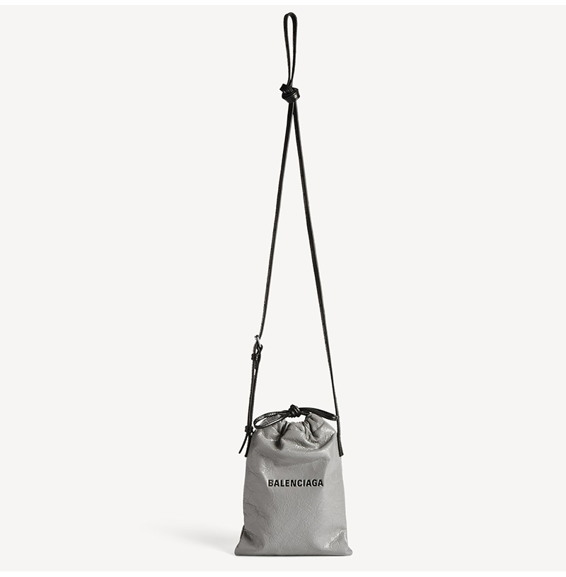[스페셜오더]BALENCIAGA-8529302 발렌시아가 남성 쇼퍼 폰 홀더 그레이 