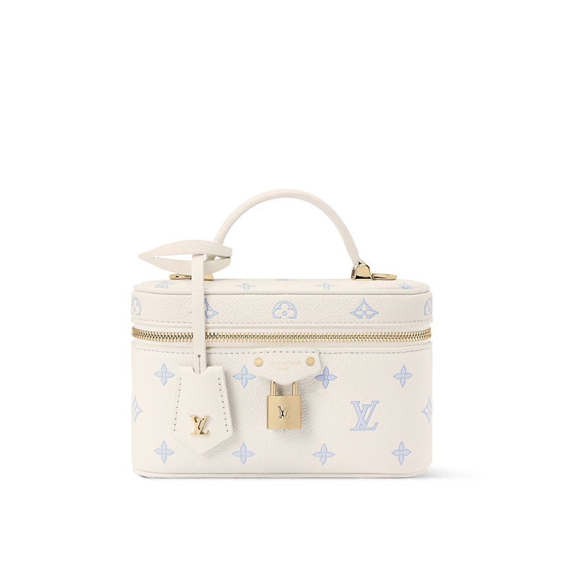 [스페셜오더]LOUIS VUITTON-M27744 루이비통 모노그램 앙프렝뜨 베니티 체인 파우치 밀키화이트&블루