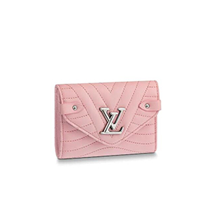 [스페셜오더]LOUIS VUITTON-M63730 루이비통 핑크 송아지 가죽 뉴 웨이브 컴팩트 월릿