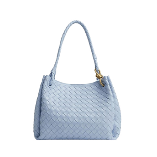 [스페셜오더]BOTTEGA VENETA-796571 보테가 베네타 라이트 블루 라지 파라슈트 라지