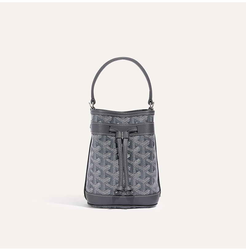 [스페셜오더]GOYARD-01CL01P 고야드 PETIT FLOT 쁘띠 플롯 버킷백 그레이 미니