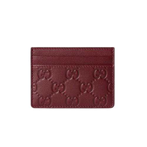 [스페셜오더]GUCCI-847204 6207 구찌 레드 GG 엠블럼 카드 케이스