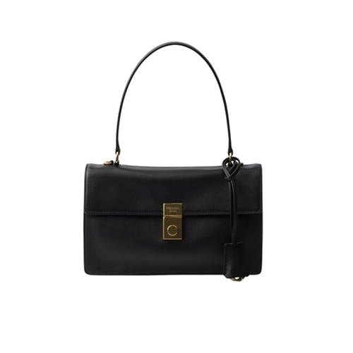 [스페셜오더]PRADA-1BN023 프라다 블랙 미디엄 가죽 숄더백