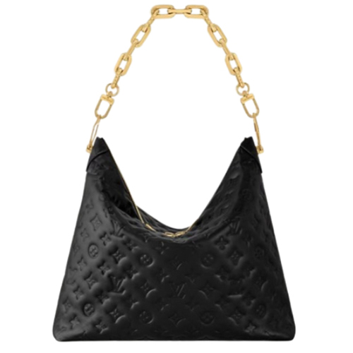 [스페셜오더]LOUIS VUITTON-M12068 루이비통 블랙 모노그램 쿠상 호보 MM