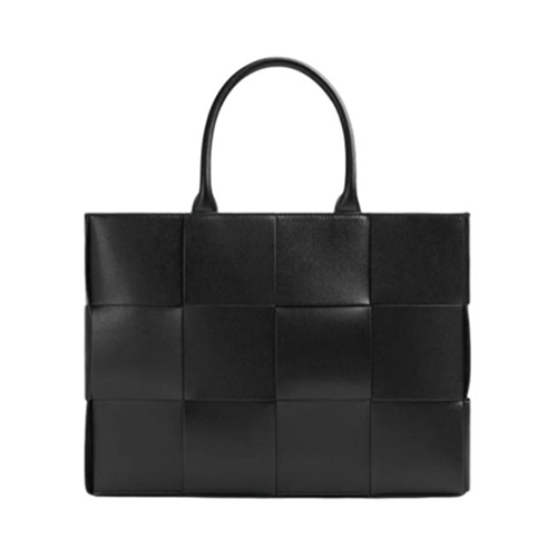 [스페셜오더]BOTTEGA VENETA-766954 보테가 베네타 블랙 스트랩 장식 스몰 아르코 토트 백
