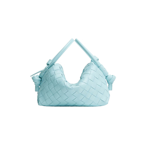 [스페셜오더]BOTTEGA VENETA-796615 보테가 베네타 라이트 블루 탑 핸들 루프 백