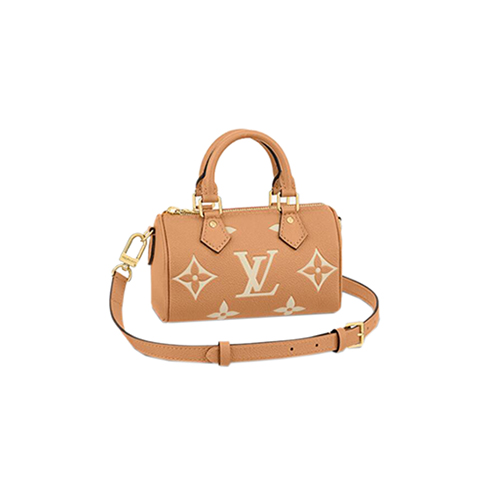 [스페셜오더]LOUIS VUITTON-M81457 루이비통 아리조나 베쥬 모노그램 앙프렝뜨 나노 스피디