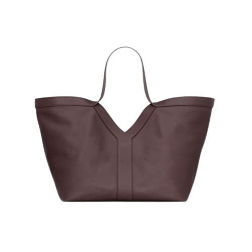 [스페셜오더]SAINT LAURENT-817602 생 로랑 브라운 카프스킨 y 토트 백