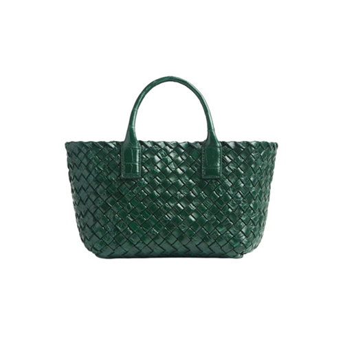 [스페셜오더]BOTTEGA VENETA-717712 보테가 베네타 그린 미니 까바
