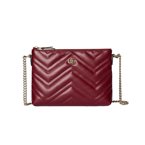 [스페셜오더]GUCCI-837742 6207 구찌 레드 GG 마몽 체인 포쉐뜨